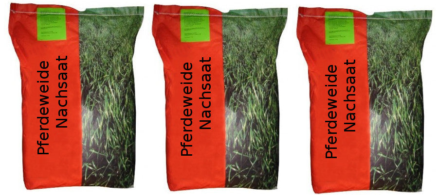 Pferdeweide Nachsaat Saatgut Sparpaket 3x10 kg