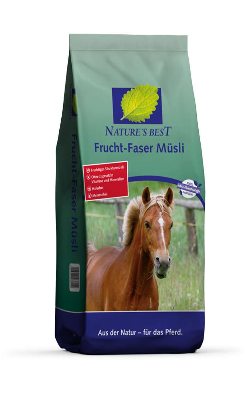 Natures Best Frucht Faser Müsli
