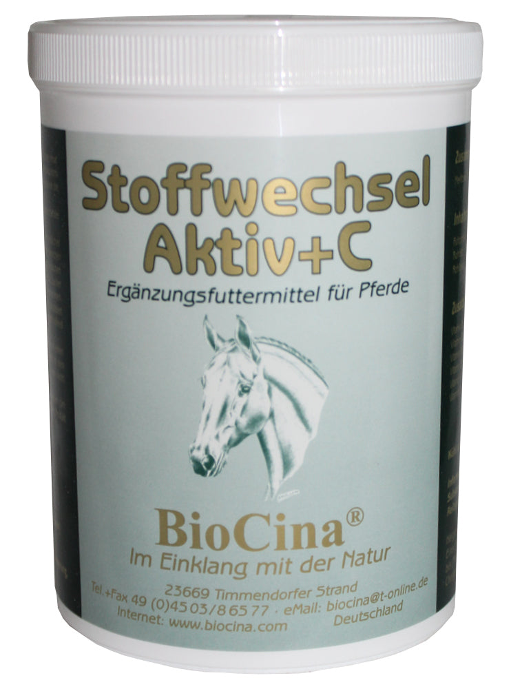 BioCina Stoffwechsel Activ+Vit. C 900 gr