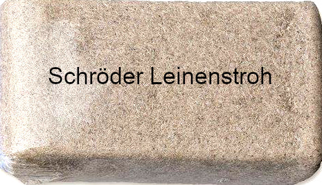 Schröder Leinenstroh 6,50 € (netto) pro 20 kg Ballen – versandkostenfrei (ganzer LKW mit 798 Ballen)