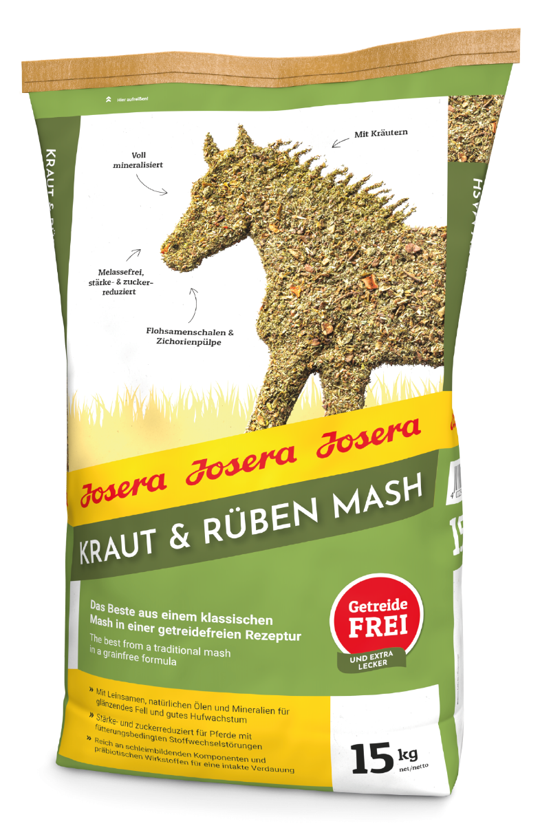 Josera Kraut und Rüben Mash 15Kg