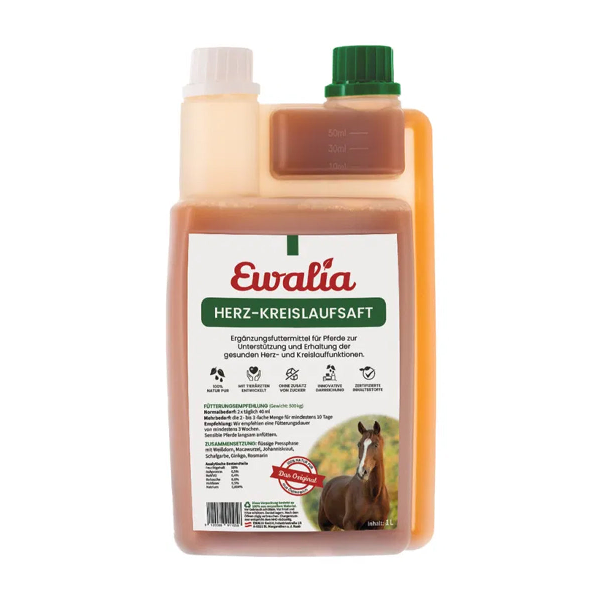 Ewalia Herz Kreislaufsaft 1 Liter