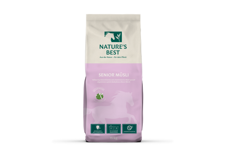 Natures Best Senior Müsli 15 kg
