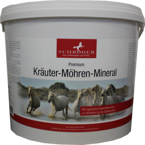 Schröder Premium Kräuter-Möhren-Mineral 2,5 kg