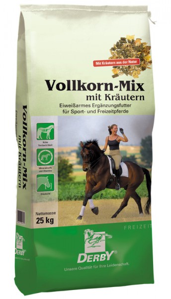 Derby Vollkorn Mix mit Kräutern 25 kg