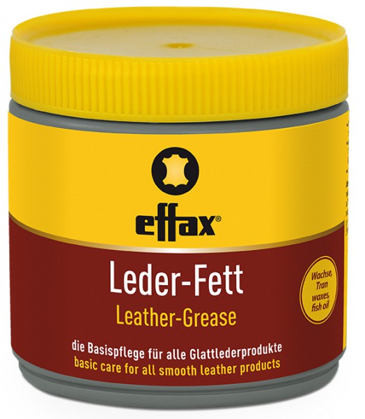 Effax Leder-Fett, schwarz 500 ml Dose