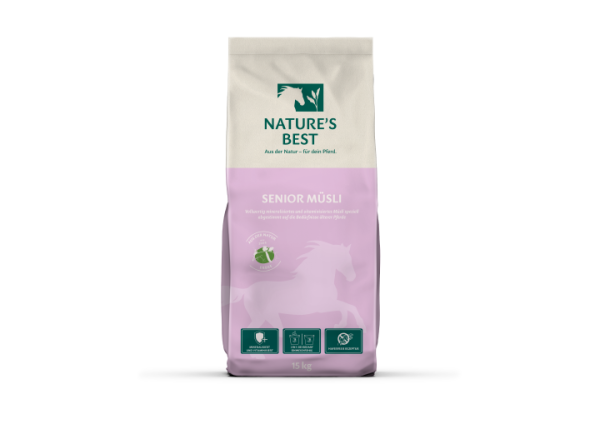 Natures Best Senior Müsli 15 kg