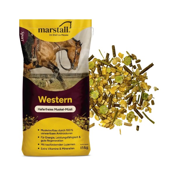 Marstall Western Struktur-Müsli 15 kg