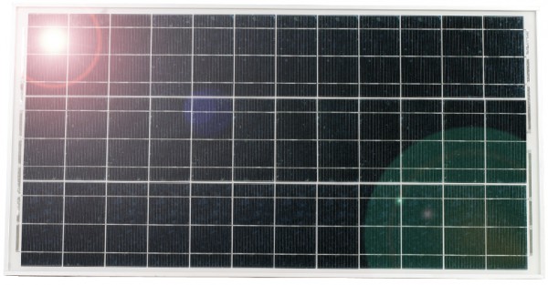 Solarmodul 65 Watt, mit Universalhalter