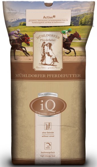 Mühldorfer iQ High-Performance Active² 20 kg | Senioren | Alter | Pferdefutter | meinpferd.de
