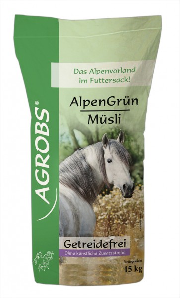 Agrobs Alpengrün Müsli 15 kg