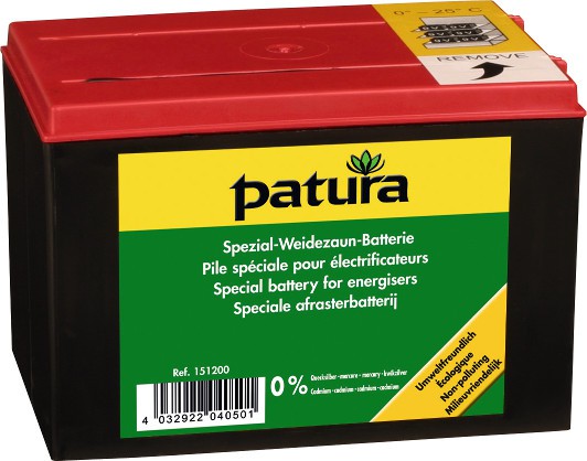 Spezial-Weidezaun-Batterie 9 V / 130 Ah