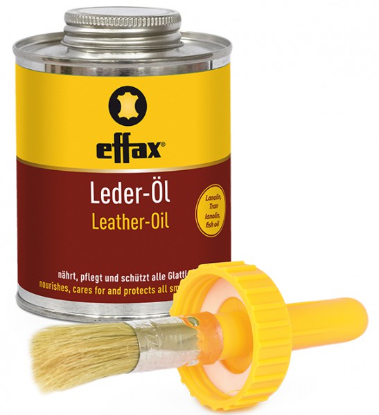 Effax Leder-Öl Pinsel Dose 475 ml