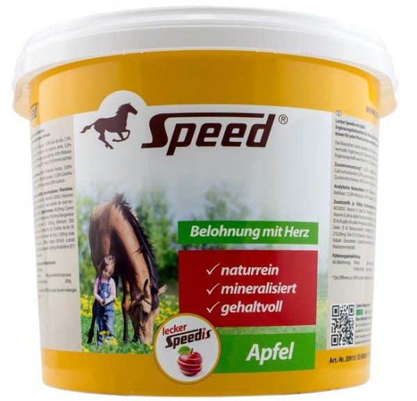 Lecker-Speedis mit Apfel 3 kg Eimer