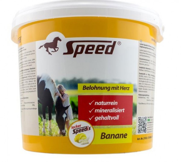 Lecker-Speedis mit Banane 3 kg Eimer