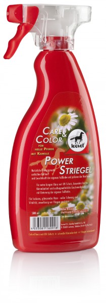 Leovet Power Striegel mit Kamille für helle Pferde 500 ml