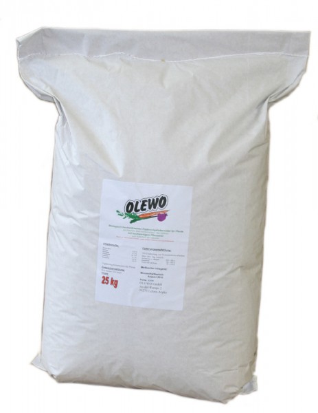 Olewo Karotten Pellets mit Öl 25 kg