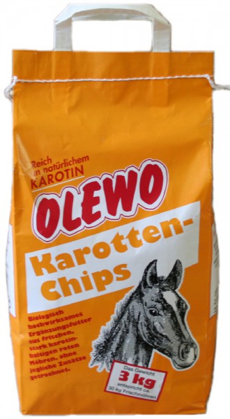 Olewo, Karottenchips, 3 Kg