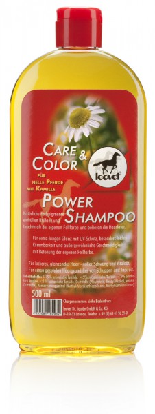 Leovet Power Shampoo mit Kamille für helle Pferde 500 ml