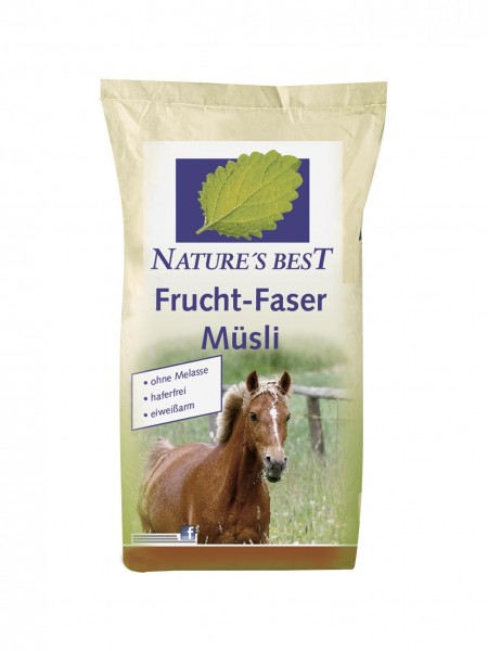 Natures Best Frucht Faser Müsli 15 kg