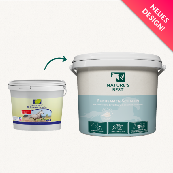 Natures Best Flohsamen Schalen mit Bockshornkleesamen 1,5 kg