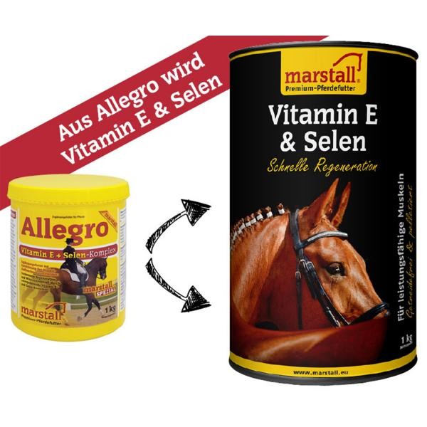 Marstall Vitamin E & Selen (Allegro) 1 kg