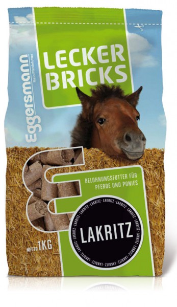 Eggersmann Lecker Bricks mit Lakritz, 1kg