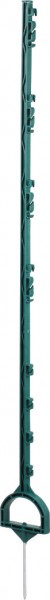 Steigbügelpfahl, Kunststoff, grün, mit Fußtritt, 1,55 m lang (10 Stück / Pack)