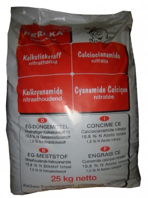 Kalkstickstoff Perlka 25 kg (1 Pal. mit 800 kg)