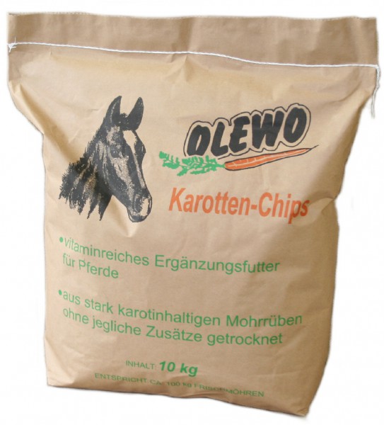 Olewo, Karottenchips, 10 Kg